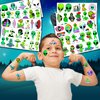 96PCS Cute Alien Temporary Tattoos Themed Birthday Party Decorations Supplies Favors Decor Funny Outer Space Galaxy Stickers Tattoo Gifts for Girls Boys School Prizes Carnival Halloween Christmas