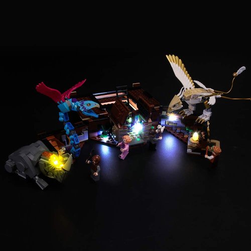 BRIKSMAX Led Lighting Kit for Newt s Case of Magical Creatures - Compatible with Lego 75952 Building Blocks Model- Not Include The Lego Set