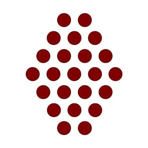 maroon Indian Daily Use Forehead Bindi Round Dot Tattoo Body Velvet Dot Bindi Tattoo Stickers Adhesive Body Bindi Forehead Stickers face Jewelry Indian Daily Use for Women (design 4)