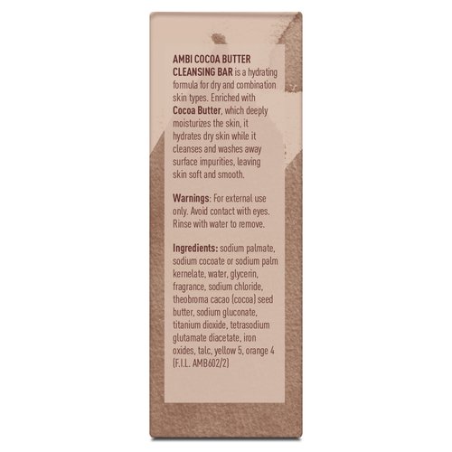 Ambi Cleansing Bar Soap Cocoa Butter 3.5oz (6 Pack)