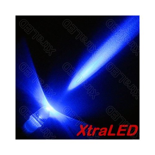 Lot of 10 T10 194 LED Bulb Narrow - Blue