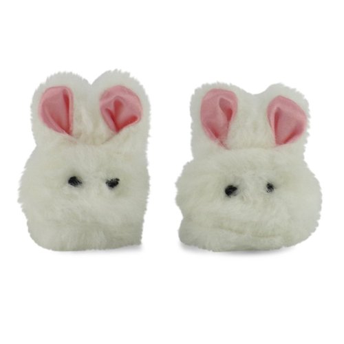 Emily Rose 18 Inch Doll Clothes and Accessories | 18" Doll Fluffy Easter Bunny Slippers Accessory | Compatible with American Girl Dolls