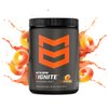 MTN OPS Ignite Energy Drink Powder, Gluten Free Nitric Oxide Supplement Drink Mix, L Arginine, L Citrulline, Caffeine & Nootropic Sugar Free Drink Mix, 45 Servings, Peach Zing