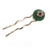 Retro Chinese Jade Flower Hair Stick, Hanfu Hair Chopsticks Hairpin Japanese kimono Hair Styling Hair Making Accessories for Women Bride Decor