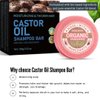 Organic Heaven CASTOR OIL 2 fl. o.z. (60 ml) with SHAMPOO BAR (Made with Organic Ingredients) | Non-greasy Formula | Prevents Hair Loss & Promotes Thicker & Fuller Hair | GIFT BOX PACKAGING