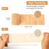 12 Bulk Pack Cohesive Tape, Self Adherent Wrap 2 Inches X 5 Yards - Self Adhesive Bandage Medical Vet Wrap for First Aid, Sports Protection and Wrist, Ankle Sprains & Swelling