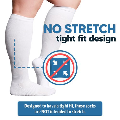 Viasox Compression Socks for Women and Men (Medium, Black)