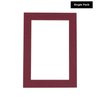 Poster Palooza 11x14 Brown Mat for 12x16 Frame - Precut Mat Board Acid-Free Maroon Crimson 11x14 Photo Matte Made to Fit a 12x16 Picture Frame, Pack of 1 Mat