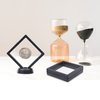 Eco-Fused 3D Transparent Floating Frame - Suspension Display Case for Collectibles, Memorabilia, Decorations - Holders for Coins, Jewellery, Medals (5 Pack)