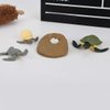 4 PCS Sea Turtle Ocean Marine Animal Growth Life Cycle Model Figure Classroom Accessories Party Supplies Cake Toppers Learning Cognitive Toys for Boys Girls Kid Toddlers
