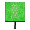 Lime Green Ribbon for Lymphoma Cancer Awareness Leash or Key Holder