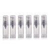 5ML Airless Pump Bottle-Empty Refillable Airless Vacuum Pump Cream Lotion Bottle Travel Bottles Toiletries Liquid Container for Cosmetic Make-up Pack of 6 (Transparent)