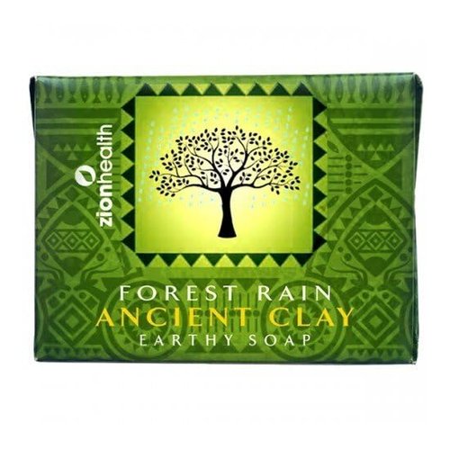 Zion Health Clay Soap Forest Rain 6 oz Bar Soap