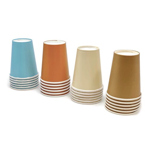 Blue Woodland Baby Shower or Birthday Party Paper Cups 9 Ounce (24 Pack)