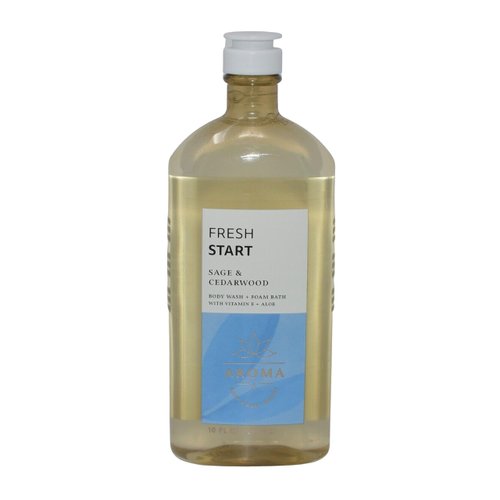 Bath & Body Works Vitamin E and Aloe Shower Gel 10oz Each (Sage Cedarwood)