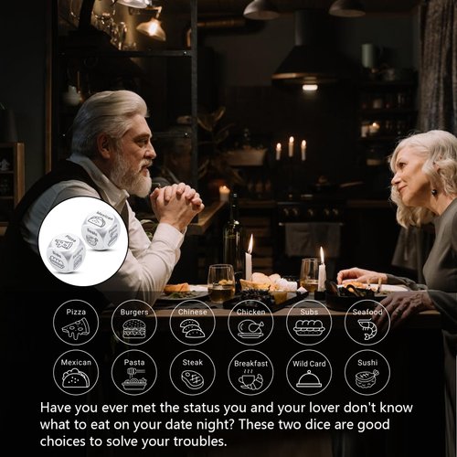 Stocking Stuffers for Women Men Adults Wife Ideas Gag Gifts Funny Gifts for Women Men White Elephant Gifts Food Dice Anniversary Valentines Day Gifts for Him Her Girlfriend Boyfriend