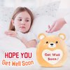 CozyWorld Get Well Soon Bear Stuffed Plush Plushies Squishy Teddy Bear Stuffed Animals, Cute Soft Pet Pillow Gifts for Girls Boys Feel Better for Recovering Patient 12”