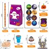 ShyLizard 168PCS Halloween Party Favor Goodie Bag Bulk for Kids, Halloween Stationery Set, Trick or Treat Toys including Pencil, Eraser, Notepad, Stamper, Halloween Bag, Stickers and Temporary Tattoos