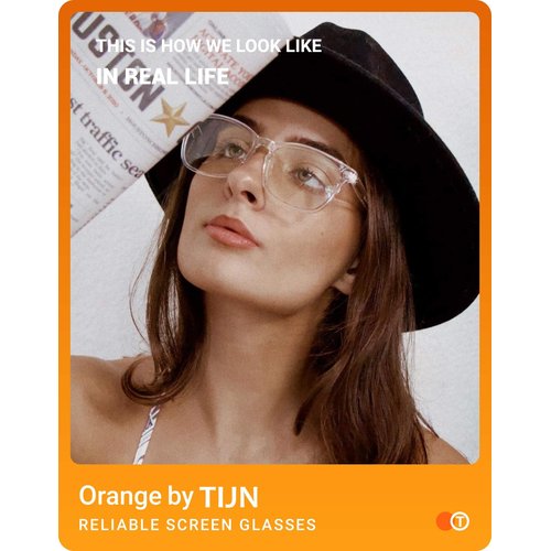 TIJN Blue Light Blocking Glasses for Women Men Clear Frame Square Nerd Eyeglasses Anti Blue Ray Computer Screen Glasses