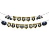 CupaPlay Police Happy Birthday Banner Party Decorations-Police Halloween Party Favors and Supplies Baby Shower/Birthday Wedding Home Decoration