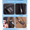 Zipper Pull, Universal Zipper Pull Replacement Kit, Removable Zipper Pulls Tab Replacement (20 Pcs), Black Zipper Pulls for Jackets, Luggage, Backpacks, Purses, Boots, Pants, Tents, (3 Styles 4 Sizes)