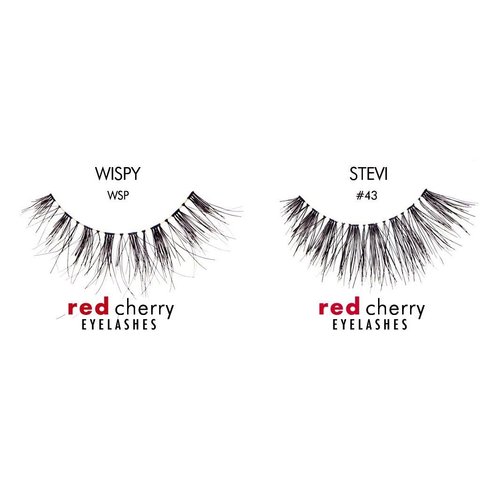 Red Cherry False Eyelashes #WSP (Pack of 3) & Red Cherry False Eyelashes #43 (Pack of 3)