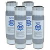 KleenWater Filters Compatible with Aqua-Pure AP117, Whirlpool WHKF-GAC and WHCF-GAC, Granular Activated Carbon Replacement Water Filter Cartridges, 4-Pack