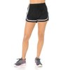 Auliné Collection Womens Sports Exercise Workout Fitness Gym Yoga Running Shorts Black LXL