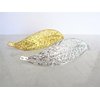 Gold or silver leaf hair clip clamp barrette (Primary color: Gold)