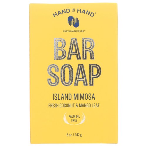 HAND IN HAND Island Mimosa Bar Soap, 5 OZ