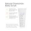 Kerstin Florian Natural Chamomile Body Scrub, Exfoliating Body Wash for Smooth Skin, Gentle Buffing Grains Reveal Skin's Natural Glow, Organic Bath and Shower Skincare, 6 fl oz