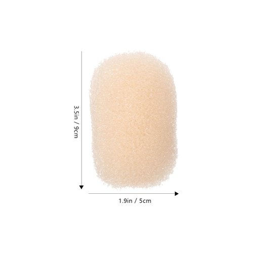 LALAFINA 6Pcs Hair Base Sponge Bump Up Hair Clips Sponge Volume Hair Insert Hair Bump Up Comb Clip Hair Increasing Clip for Women DIY Hair Style
