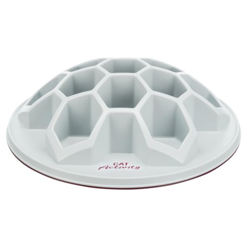 TRIXIE Slow Feeder Hive XXL, Cat Bowl, Cat Food Plate, Pet Feeding Bowl