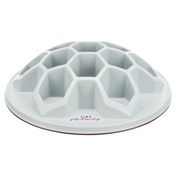 TRIXIE Slow Feeder Hive XXL, Cat Bowl, Cat Food Plate, Pet Feeding Bowl