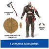 PlayStation God of War Ragnarök, 6” Kratos Action Figure with 5 Accessories, The Shapes Collection, for PS5 Fans & Collectors Ages 17+