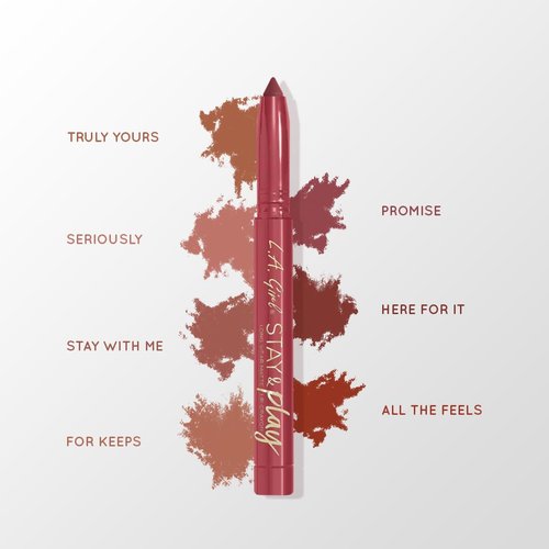 L.A. Girl Stay and Play Lip Crayon, Promises GLC735
