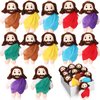 HyDren 12 Pcs Jesus Plush Toys Bulk Christmas Religious Jesus Plush Dolls Christian Nativity Stuffed Toy Christ Savior Jesus Gifts for Sunday School First Communion Christening(Colorful)