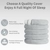 CPAP Hose Cover with Zipper Designed for Resmed S9/S10 Heated Tubing 7 Feet CPAP Tube Covers Reusable Comfort Fleece Tube Insulator Super Soft Washable Breathable Cover