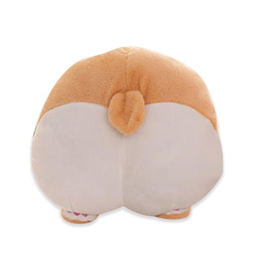 CHELEI2019 15" Corgi Butt Pillow Stuffed Animal Plush Toy Throw Pillow for Car Sofa Cushion