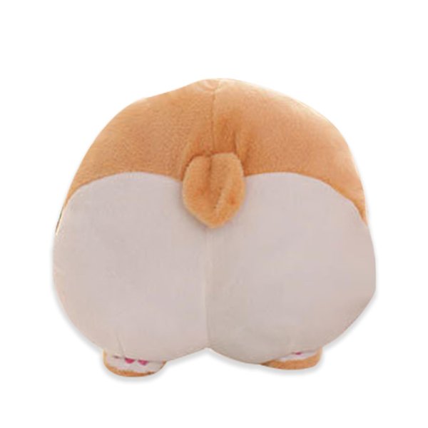 CHELEI2019 15" Corgi Butt Pillow Stuffed Animal Plush Toy Throw Pillow for Car Sofa Cushion