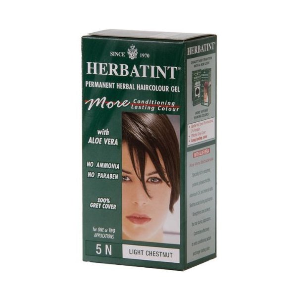 Herbatint Light Chestnut 5N Hair Color by Herbatint