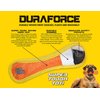 DURA FORCE - Durable Woven Fiber - Pig- Squeakers - Multiple Layers. Made Durable, Strong & Tough. Interactive Play Dog Toy (Tug, Toss & Fetch). Machine Washable & Floats (Regular)