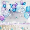 20PCS Snowflake Foil Balloons Winter Wonderland Party Decorations - Winter Holiday/Xmas/Christmas Party Supplies Decorations Balloon