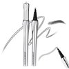 BLUE LOVE Two-Prong Eyebrow Pen, Upgrade 2 Tipped Microblading Brow Pen for Women, Eye Makeup with Eye Brow Pencil, Natural Brow Pencil with Hair Like Strokes Waterproof Lasting All-Day (Brown)