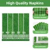 Football Party Favors, 96 Pcs Football Party Decorations-Serves 24, Birthday Plates and Napkins Kit for Football Sports Theme Game Day Tailgate Party Decorations