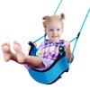 nets Tribe Children Outdoor Swing Seat, with snap Hook Swing Set, Adjustable Ropes, for Kids Outdoor Play Playground Swing, Indoor Outdoor Backyard Play, Trees, Swing Set (Blue)