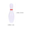 STOBOK 2 Set Miniature Bowling Ball Set Dollhouse Bowling Game Toys Mini Desktop Bowling Model Toy for Dollhouse Decoration Accessories