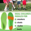 Ailaka Kids Orthotic Cushioning Arch Support Shoe Insoles, Children Pu Foam Inserts for Flat feet, Plantar Fasciitis, Feet Heel Pain Relief