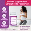 Mama's Select Prenatal Vitamins for Women with Iron, Vitamin D, DHA, and Folic Acid for Pregnant Women, Methyl Folate Safe for MTHFR - Slow-Release Supplement, Gentle on Stomach, 60 Veggie Capsules