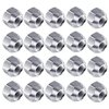 QODOLSI 1/2-20In Car Tire Nut Cap, Open Ended Lug Nuts, Anti-Theft Tire Hole Screws, for Car, Truck, Trailer (20 PCS)